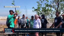 Bersih Pantai dan Tanam Mangrove Bersama Mahasiswa Merdeka