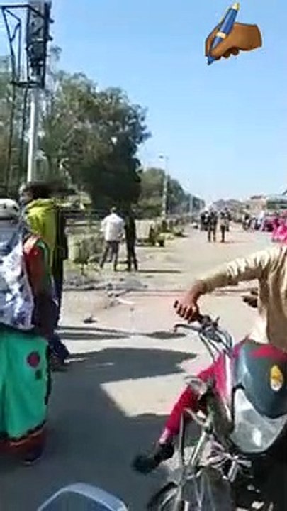 Khandwa to Ahmedpur Khaigaon railway track ran Train