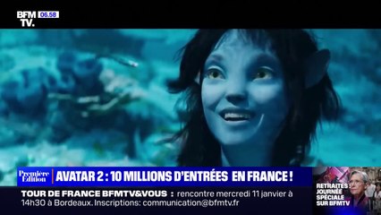 Avatar 2 franchit les 10 millions d'entrée en France, quatre semaines après sa sortie mondiale
