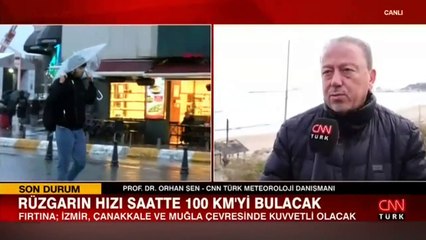 Marmara ve Ege'de fırtına alarmı