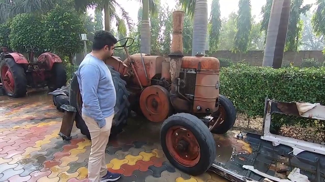 Antique FIELD MARSHAL tractor 3 A series model 1952 owner technical review By Vivek Soni