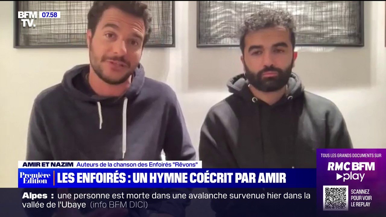 "Une chanson qui parle de révolution se doit quand même de faire crier les gens tous ensemble": Amir revient sur le nouvel hymne des Enfoirés