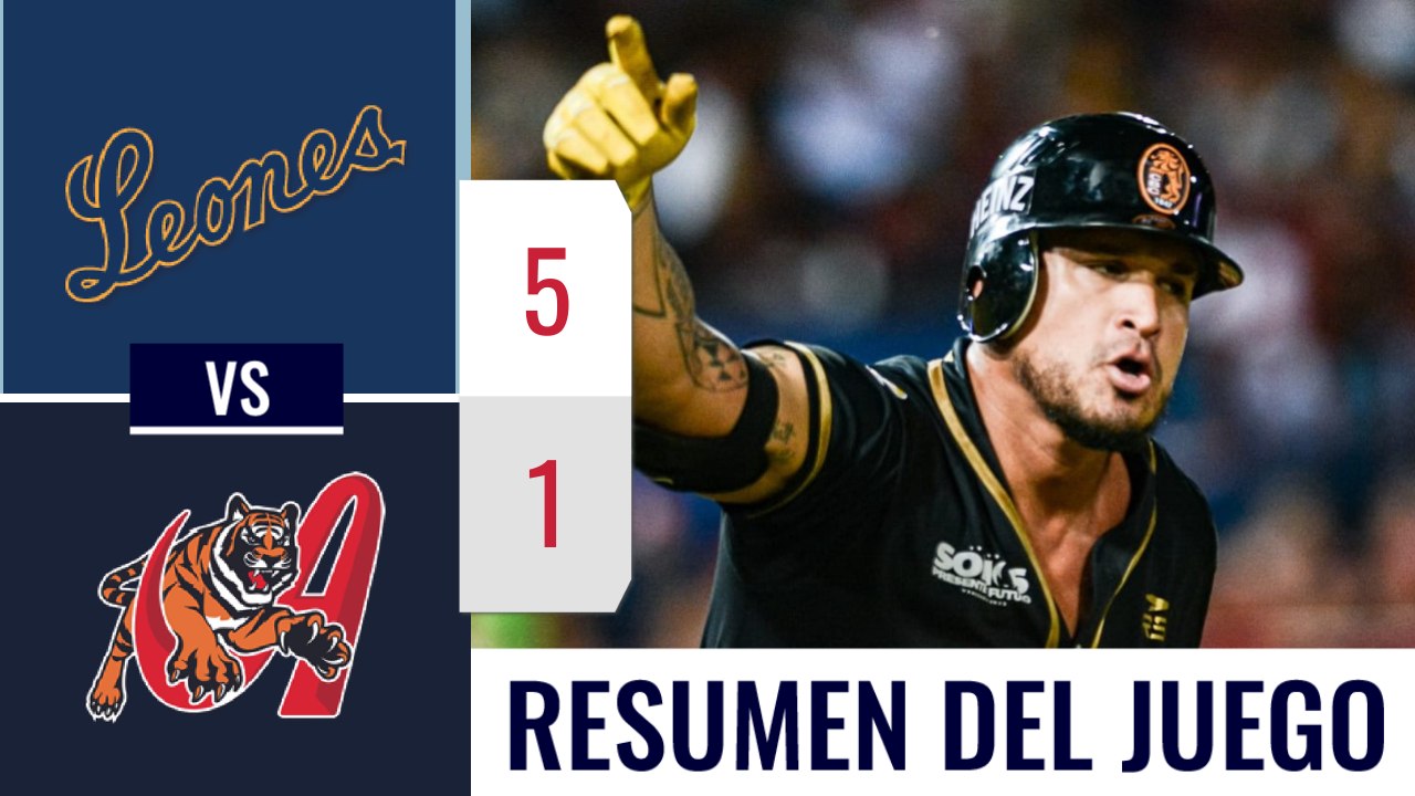 Resumen Leones vs Tigres 9-ene