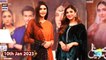 Good Morning Pakistan - Sonya Hussyn "Tere Bina Mein Nahi" Cast - 10th January 2023 - ARY Digital