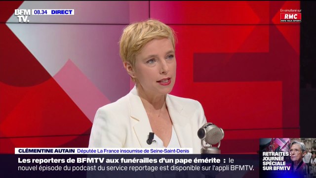 Réforme des retraites: Le gouvernement s'est enfermé dans un monologue social, il n'a absolument écouté personne , estime Clémentine Autain