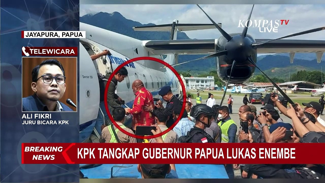 Sesampainya di Jakarta, Lukas Enembe Akan Langsung Jalani Pemeriksaan di KPK