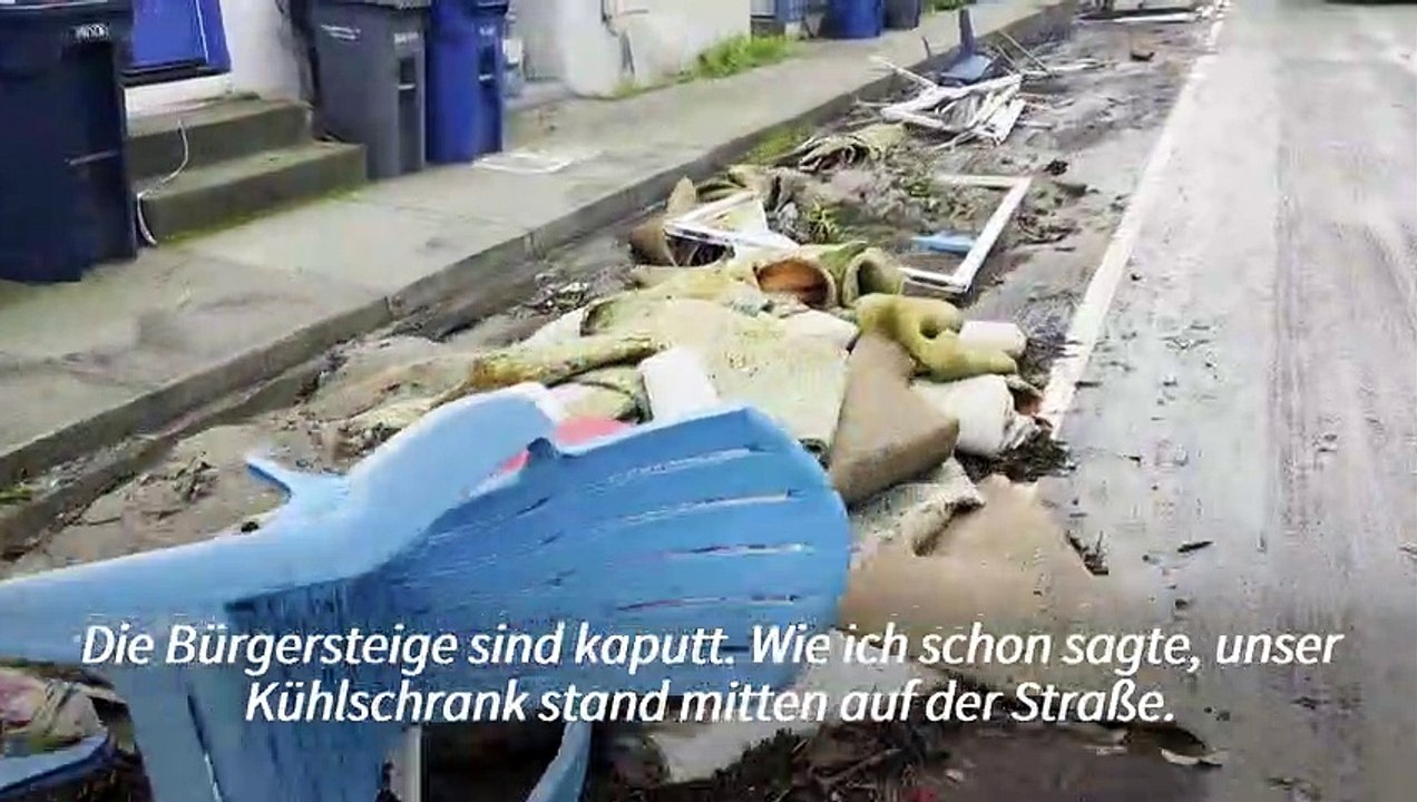 Hochwasser richtet in Kalifonien verheerende Schäden an