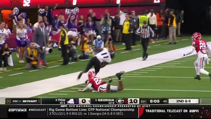 #1 Georgia vs #3 TCU Highlights _ CFP National Championship _ 2023 College Football Highlights