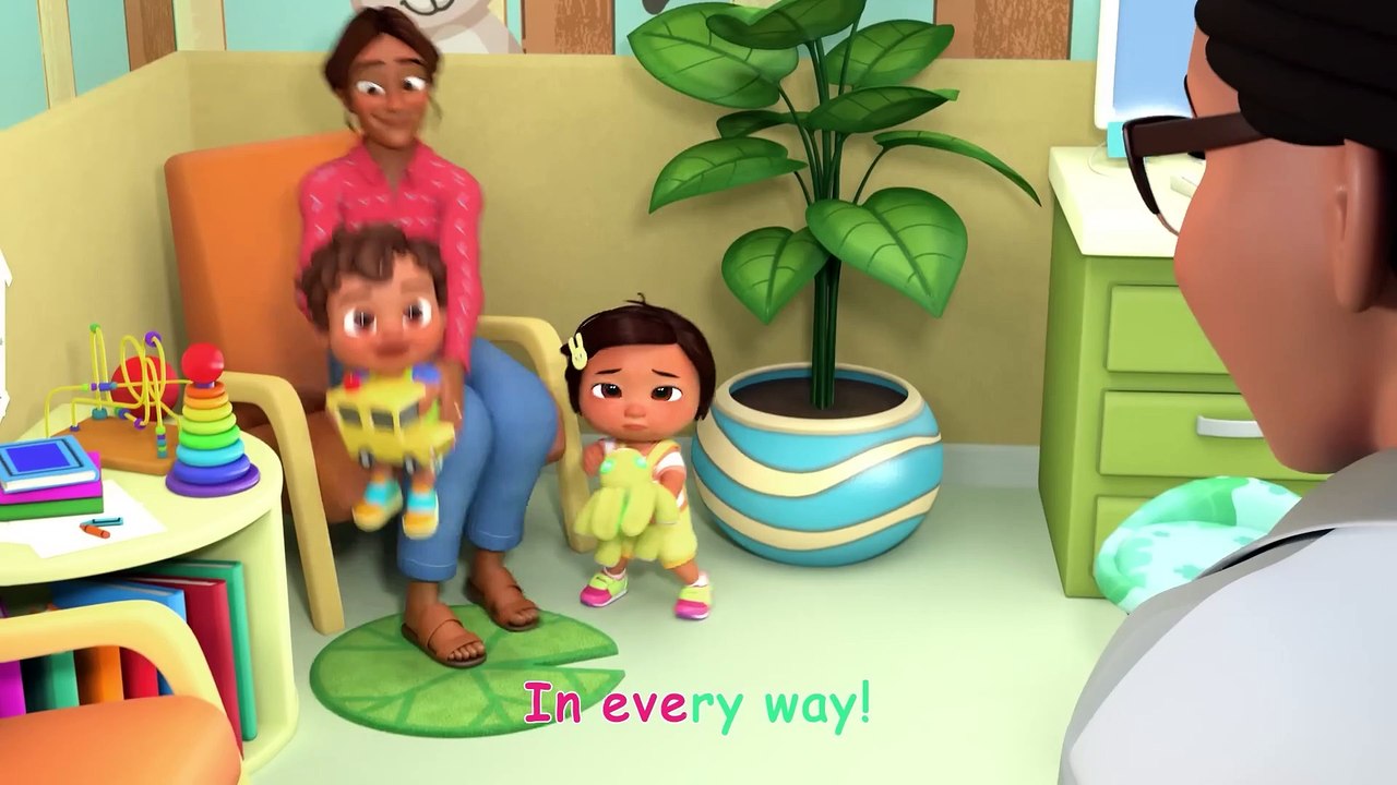 Doctor Check up Song Ninas Version  CoComelon Nursery Rhymes  Kids Songs