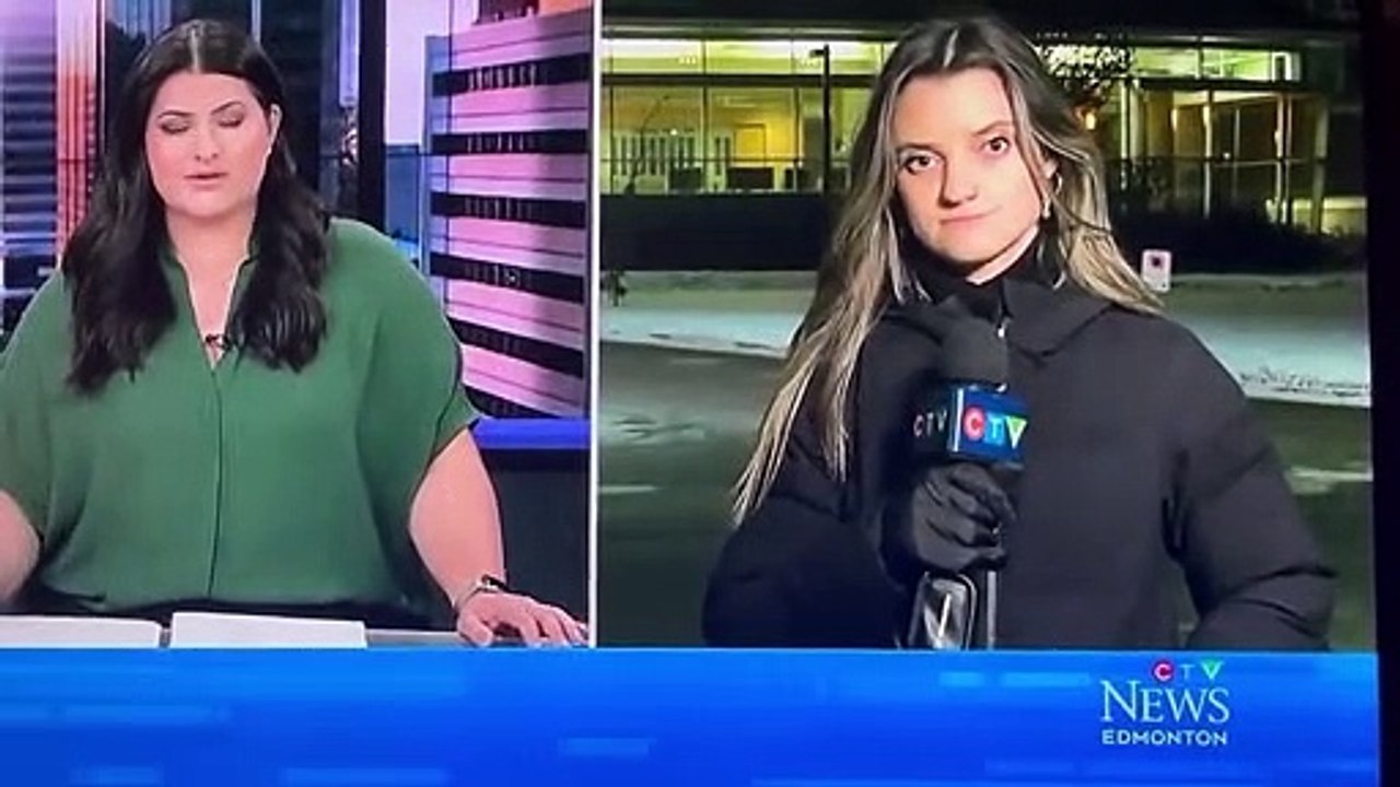 Une journaliste prise d'un malaise en plein direct et obligée de rendre l'antenne alors qu'elle ne parvient quasiment plus à parler - VIDEO