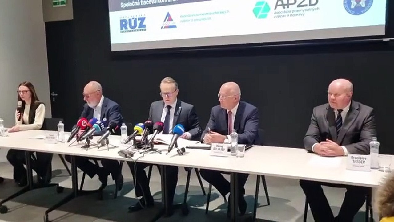 ZÁZNAM: Veľkí zamestnávatelia stále nepoznajú vládne riešenie energetickej krízy