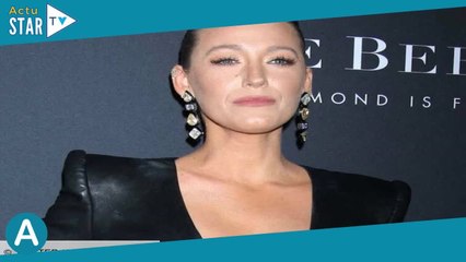 Blake Lively, enceinte, ironise sur son poids et décide d'adopter un look très particulier