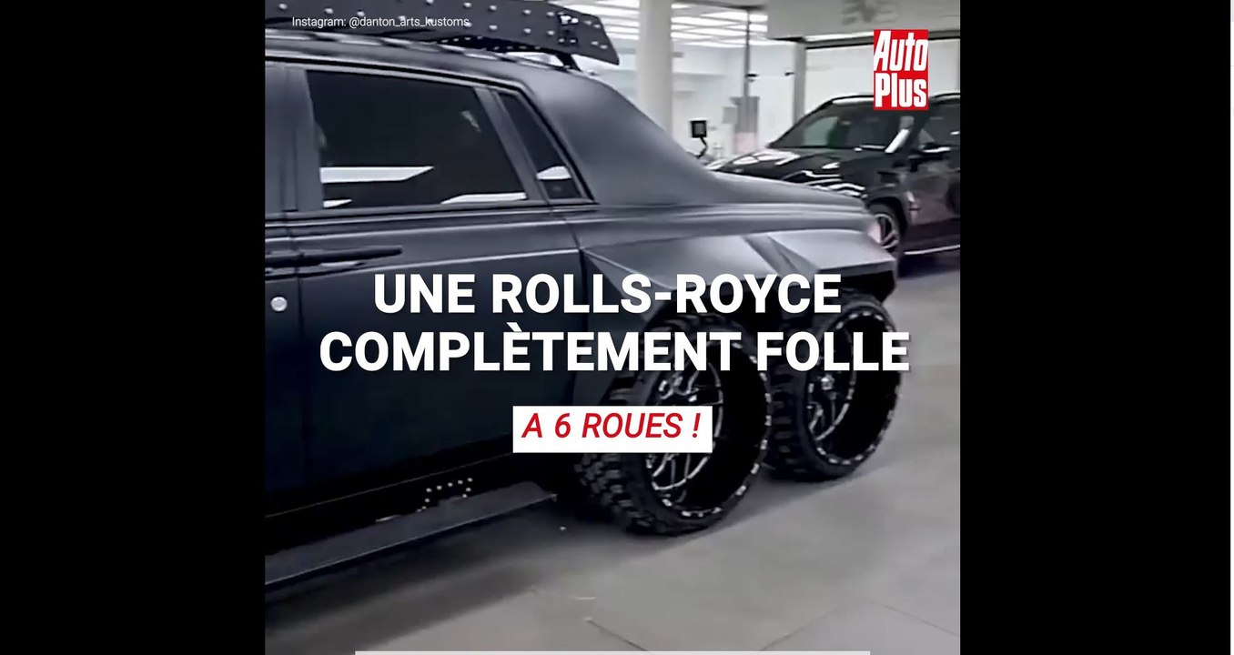 Une Rolls-Royce complètement folle !