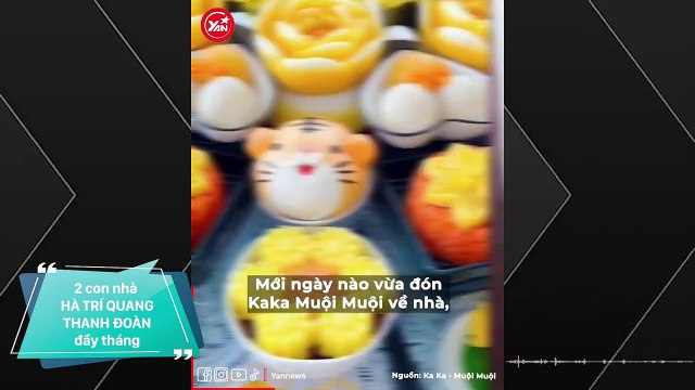 Hà Trí Quang và Thanh Đoàn tổ chức ĐẦY THÁNG đơn giản cho con: Mụi mụi nằm viện sau tiệc