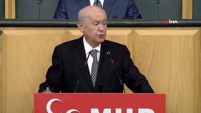MHP Genel Başkanı Bahçeli: MHP ve ülkü ocaklarıyla en küçük bağlantısı olması şöyle dursun, içimizden devşirilmiş siyaset artıkları, FETÖ'cüsünden...