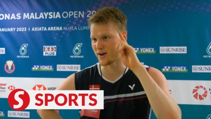 Antonsen makes winning comeback from injuries, gets help from buddy Zii Jia