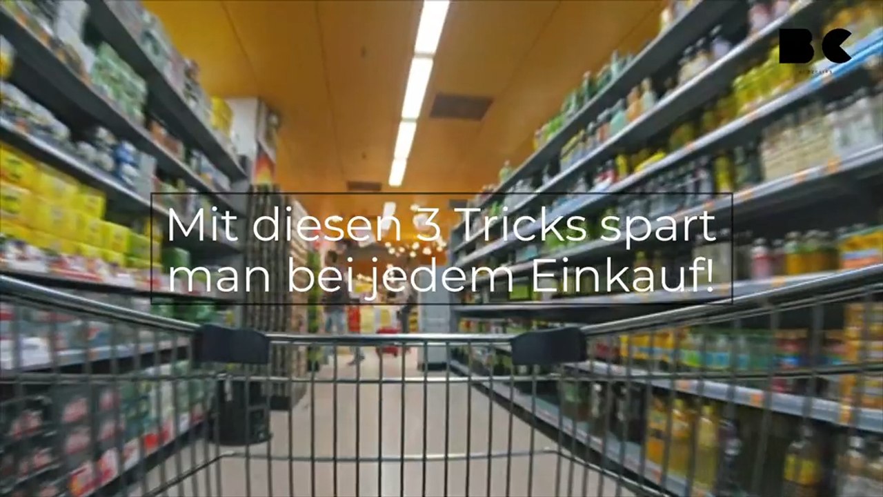 Mit diesen 3 Tricks spart man bei jedem Einkauf!