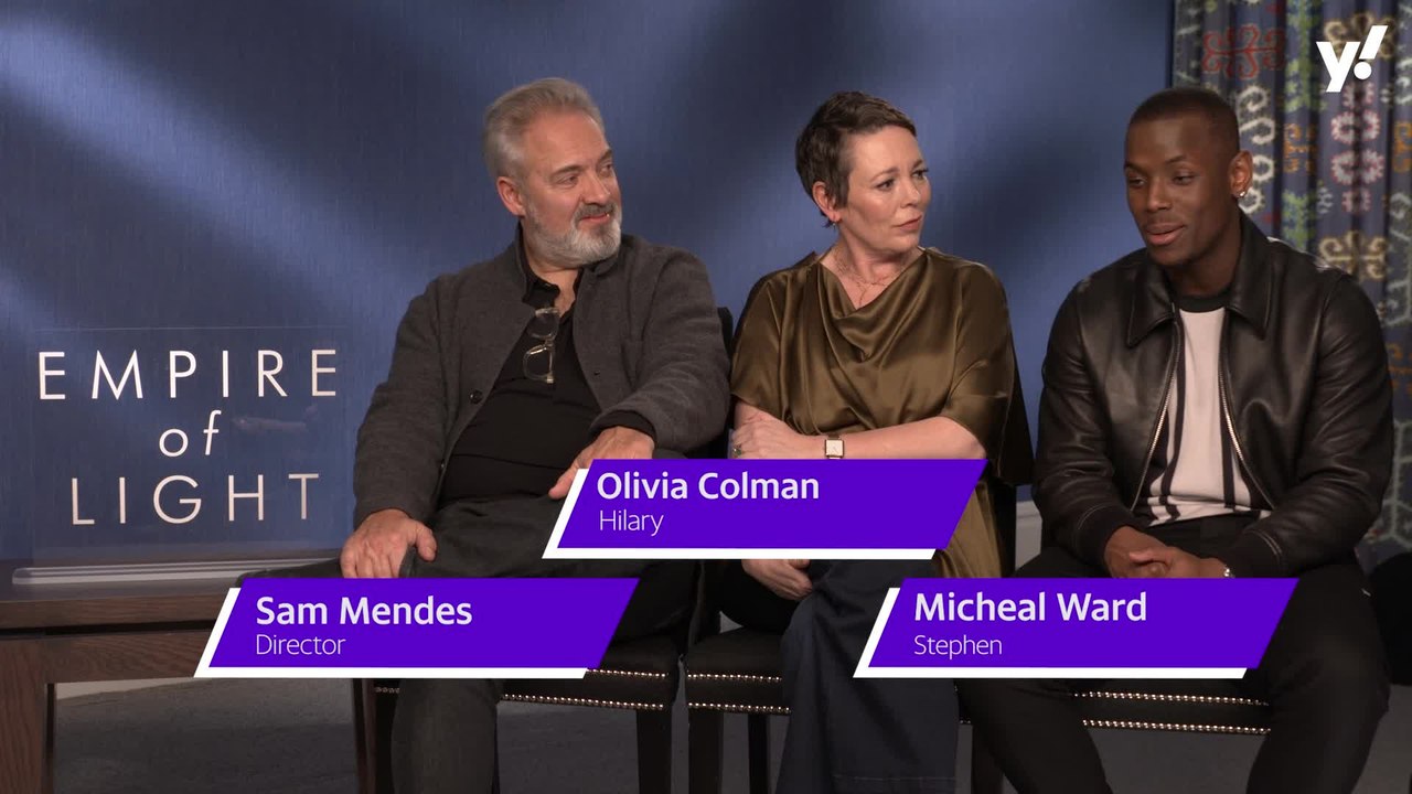 Empire of Light: Olivia Colman and Micheal Ward reveal favourite cinema experiences