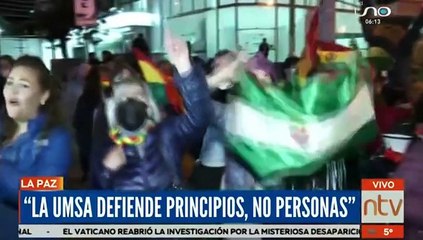 La UMSA no participará en la movilización a favor de Camacho, la UAGRM sí