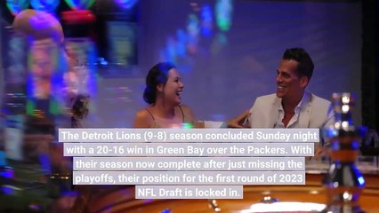 Lions 2023 first-round draft picks set