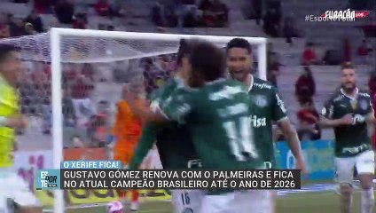 Gustavo Gómez renova com Palmeiras  10/01/2023 07:47:13