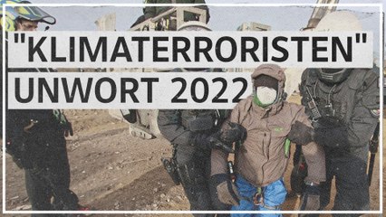 "Klimaterroristen" ist Deutschlands Unwort des Jahres 2022
