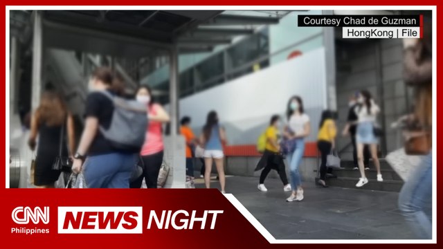 Pinoy domestic helpers, importante raw sa ekonomiya ng Hong Kong | News Night