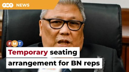 Seat change for BN reps temporary, says Sabah Speaker