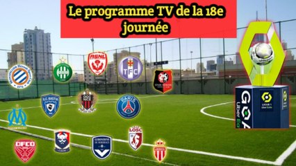 Les dix matches de la 18e journée de Ligue 1 se dérouleront ce mercredi.