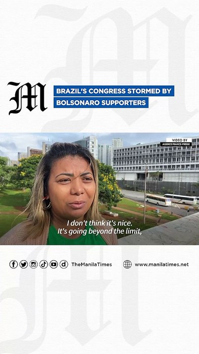 Brazil's Congress stormed by Bolsonaro supporters