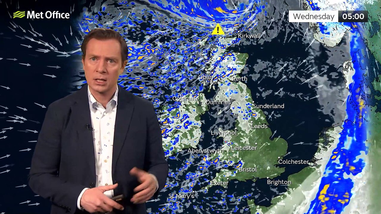 Met Office Afternoon Weather Forecast 10/01/23 - Further wind and rain to come - Met Office Weather