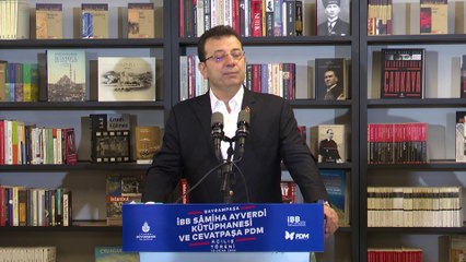 İmamoğlu: Siyaseti amaç haline getirenler hayatı zehir eder