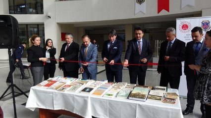 Bakırköy Adalet Sarayı'nda kitap bağış standı kuruldu