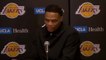 Lakers - Westbrook : ''Je sais que nous nous améliorons''
