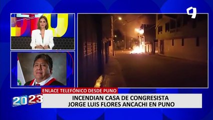 Jorge Flores Ancachi: “Días antes dirigentes azuzaban a la población para incendiar mi casa”