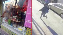 Bayrampaşa'da platonik aşık mağazaya havai fişekle saldırdı