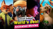 TOP 10 Best Animation Movies in Hindi/Urdu | Best Hollywood Animated Movies in Hindi List