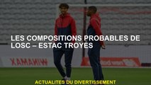 Les compositions probables de Losc - Estac Troyes