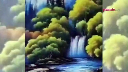 Milyonlarca insanın tanıdığı ressam Bob Ross'un resimlerindeki gizem görenleri şaşırttı!