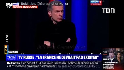 "La France ne devrait pas exister" : La Russie sur le point d'attaquer la France ? (vidéo)
