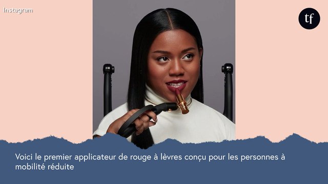 Voici le premier applicateur de rouge à lèvres conçu pour les personnes à mobilité réduite