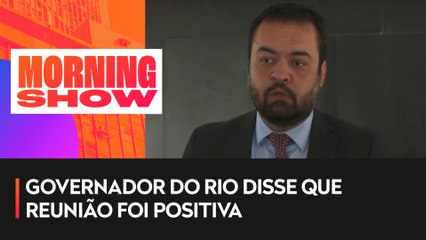 Cláudio Castro fala após encontro com Lula