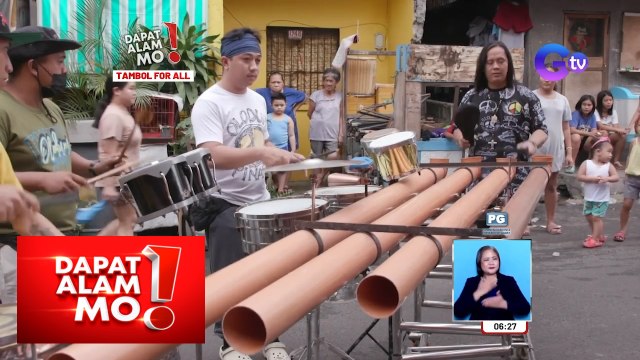 Kakaibang instrumento ng grupong ‘Pinas Olodum’, silipin! | Dapat Alam Mo!