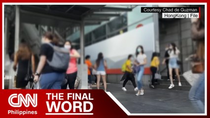 Hong Kong acknowledges role of Filipino domestic helpers | The Final Word