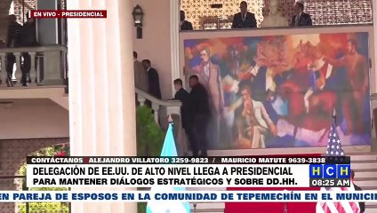 Delegación de EEUU y gobierno hondureño a reunión sobre diálogos estratégicos y DDHH