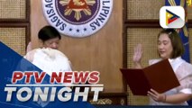 Pres. Ferdinand R. Marcos Jr. administers oath of Sec. Cheloy Velicaria-Garafil as PCO chief