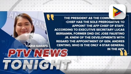 Download Video: Exec. Sec. Lucas Bersamin, Sec. Cheloy Velicaria-Garafil defend Galvez appointment as AFP chief of staff