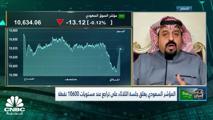 مؤشر السوق الرئيسية يتماسك فوق مستويات 10600 نقطة رغم تراجعه بنسبة 0.1%