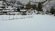 Kar yağışı nedeniyle kapanan köy yolları ulaşıma açıldı