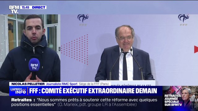 Un comité exécutif extraordinaire de la FFF aura lieu mercredi matin à l'initiative de Noël Le Graët